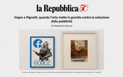 Hogre e Pignotti, quando l’arte mette in guardia contro la seduzione della pubblicità